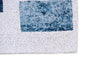 Louis De Poortere Craft Lucia 9355 Ice Blue Area Rug Corner Image