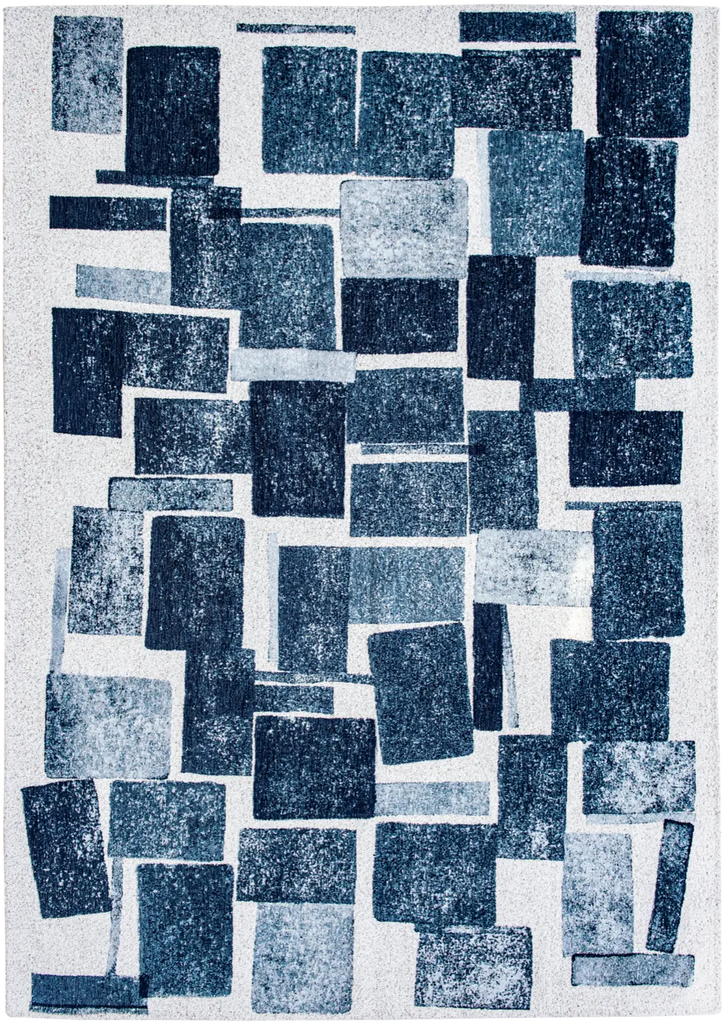 Louis De Poortere Craft Lucia 9355 Ice Blue Area Rug main image