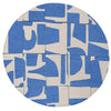 Louis De Poortere Craft Papercut 9358 Campanula Area Rug Round Round