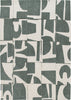 Louis De Poortere Craft Papercut 9361 Sea Spray Area Rug main image