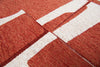 Louis De Poortere Craft Papercut 9364 Rust Area Rug Detail Image