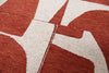 Louis De Poortere Craft Papercut 9364 Rust Area Rug Detail Image