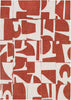 Louis De Poortere Craft Papercut 9364 Rust Area Rug main image