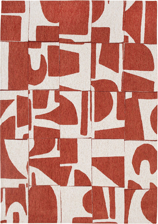 Louis De Poortere Craft Papercut 9364 Rust Area Rug main image