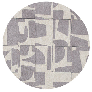 Louis De Poortere Craft Papercut 9366 String Area Rug Round Main Image