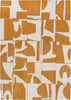 Louis De Poortere Craft Papercut 9367 Curry Area Rug main image