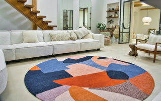 Louis De Poortere Gallery Shapes 9368 Carpe Diem Area Rug Lifestyle Image Feature