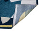 Louis De Poortere Gallery Shapes 9369 Duck Song Area Rug Backing Image