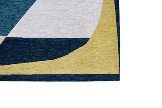 Louis De Poortere Gallery Shapes 9369 Duck Song Area Rug Corner Image