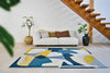 Louis De Poortere Gallery Shapes 9369 Duck Song Area Rug Lifestyle Image Feature