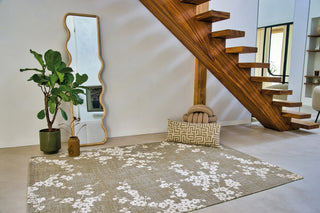 Louis De Poortere Sakura 9372 Wet Garden Area Rug Lifestyle Image Feature