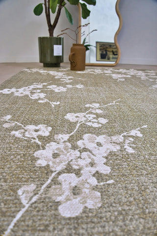 Louis De Poortere Sakura 9372 Wet Garden Area Rug Lifestyle Image Feature