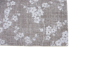 Louis De Poortere Sakura 9373 Morning Mist Area Rug Corner Image