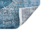 Louis De Poortere Fading World Kirman 9374 Storm Area Rug Backing Image