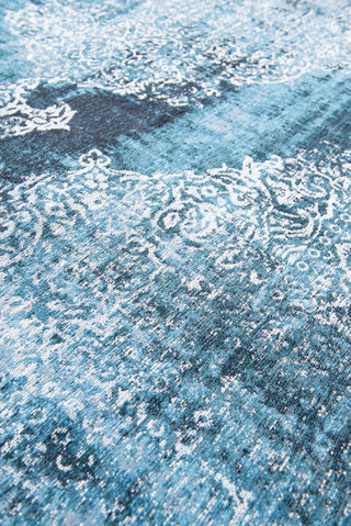 Louis De Poortere Fading World Kirman 9374 Storm Area Rug Detail Image