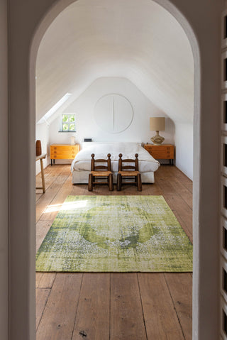 Louis De Poortere Fading World Kirman 9375 Tuscany Area Rug Lifestyle Image Feature