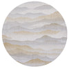 Louis De Poortere Gallery Himalaya 9380 Summer Area Rug Round Main Image