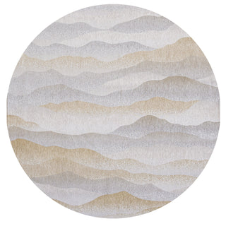 Louis De Poortere Gallery Himalaya 9380 Summer Area Rug Round Main Image