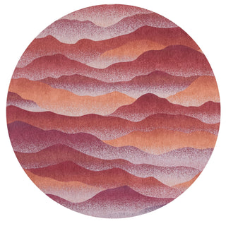 Louis De Poortere Gallery Himalaya 9381 Autumn Area Rug Round Main Image