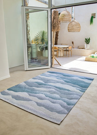 Louis De Poortere Gallery Himalaya 9382 Winter Area Rug Lifestyle Image Feature