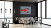 Louis De Poortere Pop Lobster 9389 Steam Red Area Rug Lifestyle Image Feature