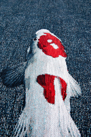 Louis De Poortere Pop Koi 9390 Japanese Pond Area Rug Detail Image