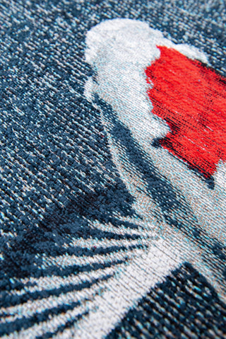 Louis De Poortere Pop Koi 9390 Japanese Pond Area Rug Detail Image