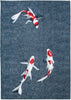 Louis De Poortere Pop Koi 9390 Japanese Pond Area Rug main image