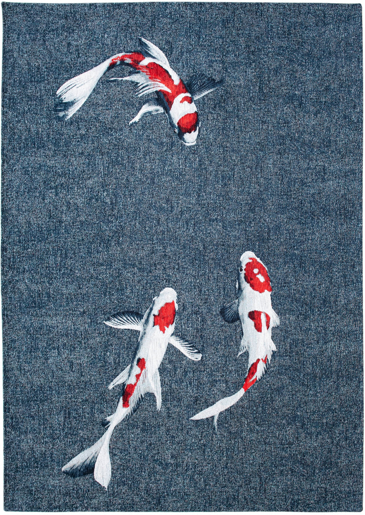 Louis De Poortere Pop Koi 9390 Japanese Pond Area Rug main image