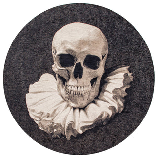 Louis De Poortere Pop Momento Mori 9391 Funny Bones Area Rug Round Main Image