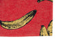 Louis De Poortere Pop Banana 9392 Miami Red Area Rug Corner Image