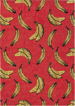Louis De Poortere Pop Banana 9392 Miami Red Area Rug main image