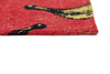 Louis De Poortere Pop Banana 9392 Miami Red Area Rug Pile Image