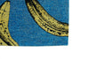 Louis De Poortere Pop Banana 9394 California Blue Area Rug Corner Image