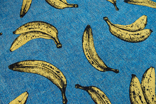 Louis De Poortere Pop Banana 9394 California Blue Area Rug Detail Image