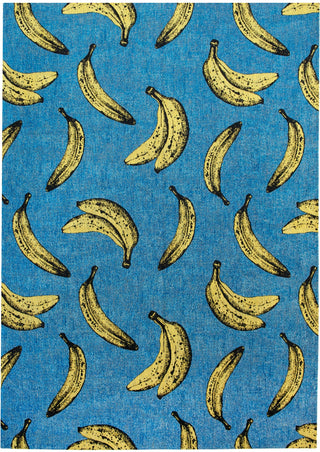 Louis De Poortere Pop Banana 9394 California Blue Area Rug main image