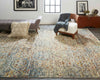 Havila Fine Rugs Sabrina H1587 Gold/Brown Area Rug Lifestyle Image Feature