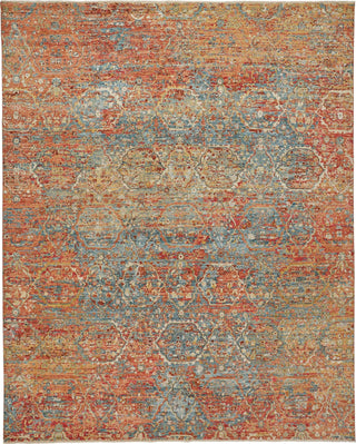 Havila Fine Rugs Sabrina H1587 Orange/Multi Area Rug