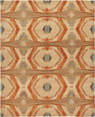 Havila Fine Rugs Lithol H1479 Rust/Blue Area Rug