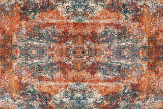 Havila Fine Rugs Destiny Elite H1384 Orange/Multi Area Rug