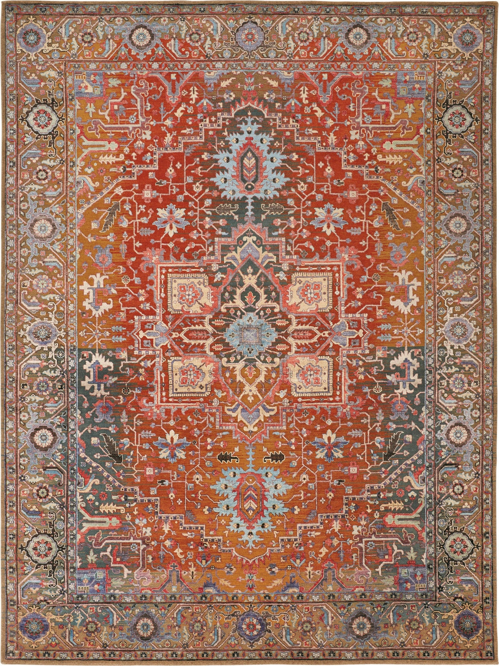 Havila Fine Rugs Larache H1745 Blue/Multi Area Rug – Incredible Rugs ...