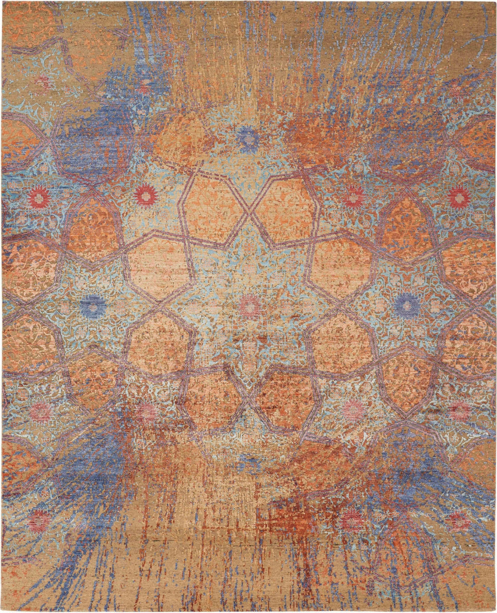 Havila Fine Rugs Larache H1746 Orange/Multi Area Rug – Incredible Rugs ...