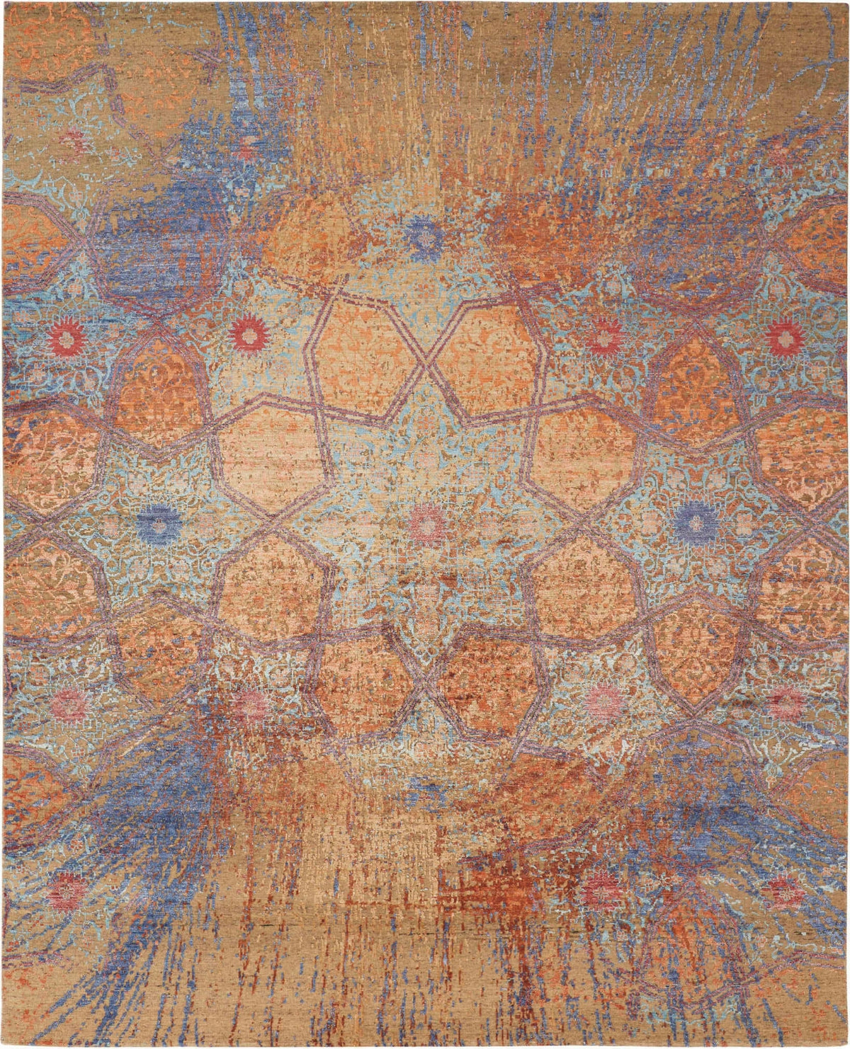 Havila Fine Rugs Larache H1746 Orange/Multi Area Rug – Incredible Rugs ...