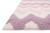 Loloi Lola Shag LL-03 Pink / Purple Area Rug Main Image
