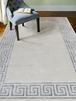 Bashian Tribeca A148-WV106 Ivory/Grey Area Rug