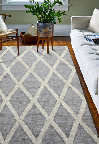 Bashian Tribeca A148-WV108 Pewter Area Rug