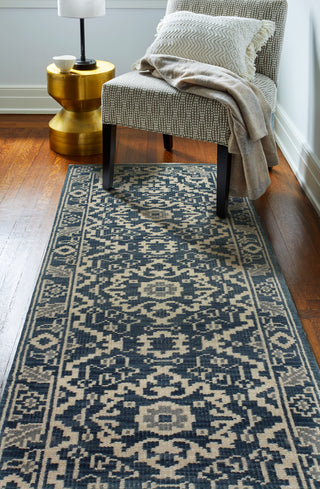 Bashian Artifact A154-AR109 Azure Area Rug