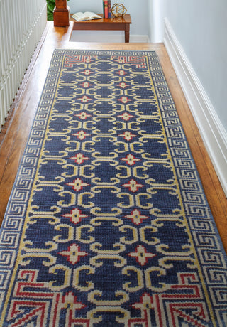 Bashian Artifact A154-AR106 Navy Area Rug