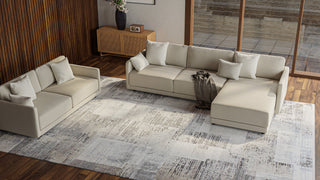 Bashian Allure A161-ALR137 Ivory/Beige Area Rug Lifestyle Image Feature