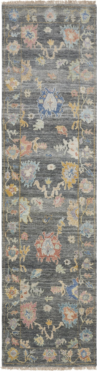 Ancient Boundaries Aquilla AQU-02 Smoke/Multi Area Rug Runner Image